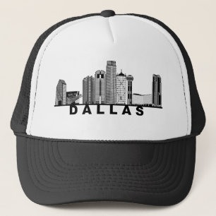Dallas Silhuett av Stadssiluett Keps