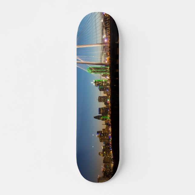 Dallas Skyline Dawn Mini Skateboard Bräda 18,5 Cm (Framsida)