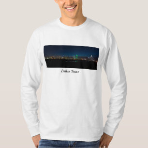 Dallas Skyline Dawn Pano T Shirt