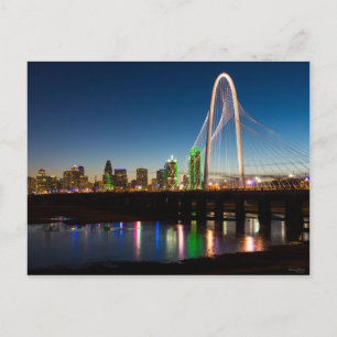 Dallas Skyline Dawn Vykort