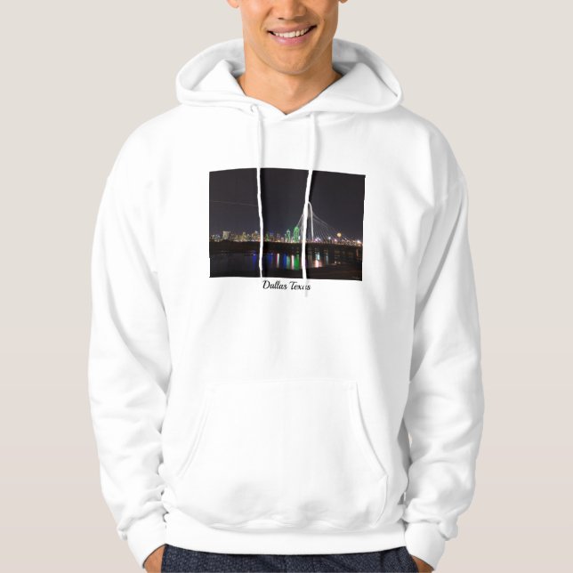 Dallas Skyline Hunt Hoodie (Framsida)