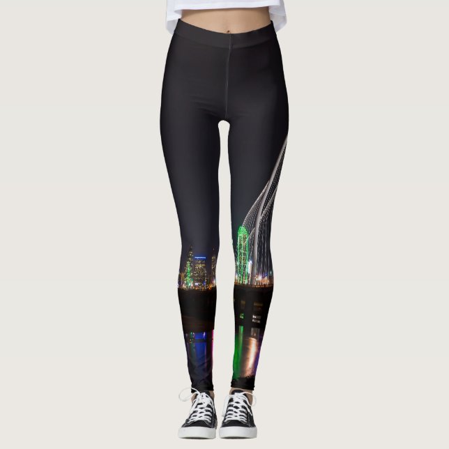 Dallas Skyline Hunt Leggings (Framsida)