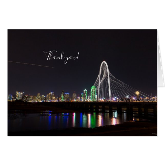 Dallas Skyline Hunt Tack, ditt kort (Framsidan Horizontal)