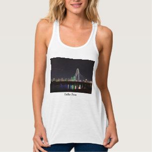 Dallas Skyline Hunt Tanktop Linne Med Racerback