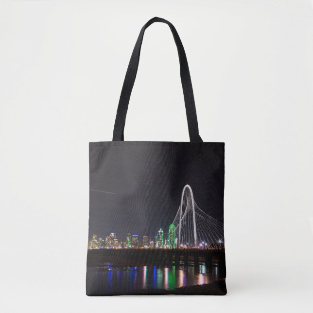 Dallas Skyline Hunt Tygkasse (Framsida)