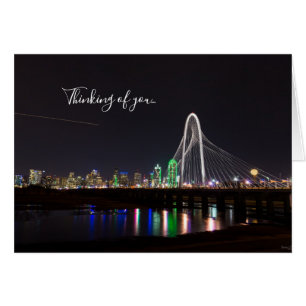 Dallas Skyline tänker på ditt kort