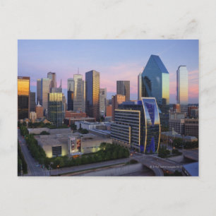 Dallas Skyline Vykort