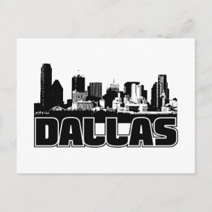 Dallas Skyline Vykort
