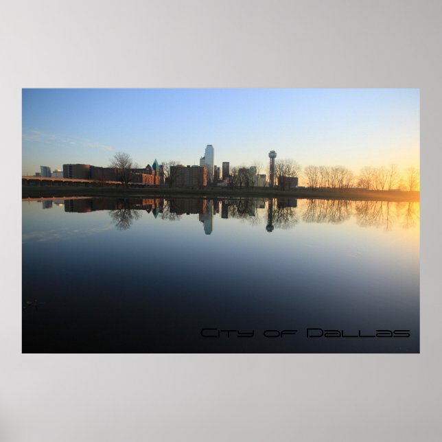 Dallas stad poster (Framsidan)