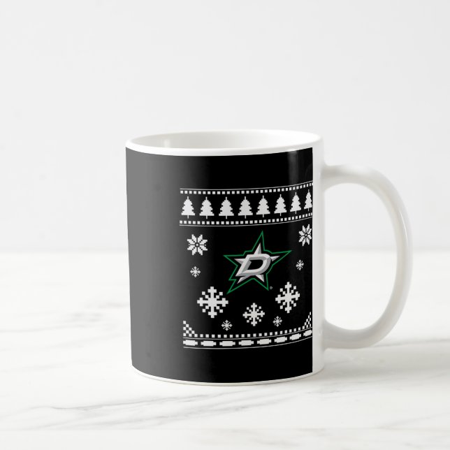 Dallas Stars Ugly jul Sweater Holidaze Kaffemugg (Höger)