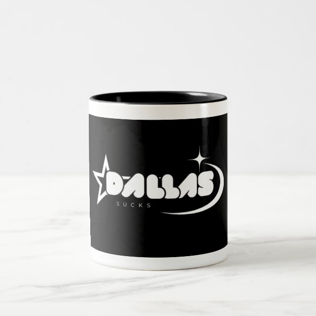 Dallas Sucks Djärvt Kaffe Mugg (Center)