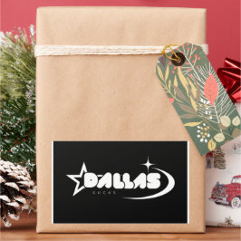 Dallas Sucks Stickers – Rivalry Decal Rektangulärt Klistermärke