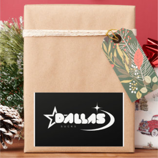 Dallas Sucks Stickers – Rivalry Decal Rektangulärt Klistermärke