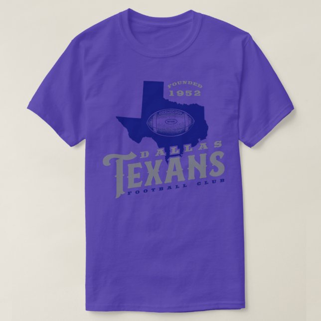 Dallas Texans T Shirt (Design framsida)