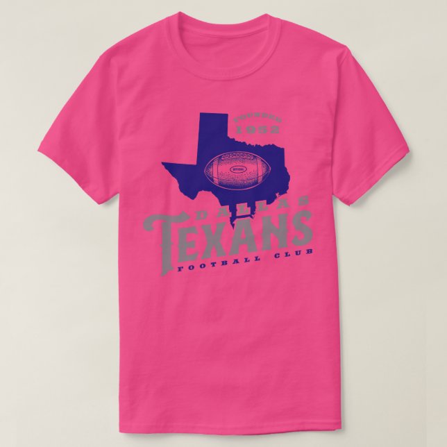 Dallas Texans T Shirt (Design framsida)