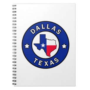 Dallas Texas Anteckningsbok