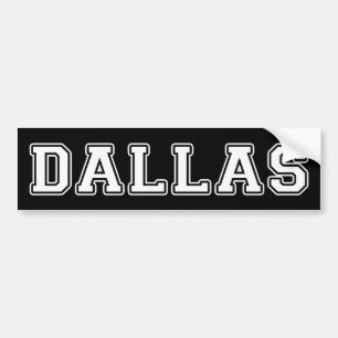 Dallas Texas Bildekal