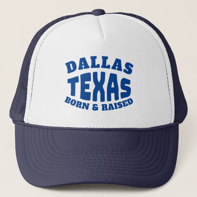 Dallas Texas Born and Razed Keps (Framsida)