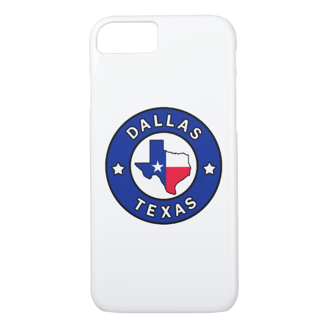 Dallas Texas Case-Mate iPhone Skal (Baksida)
