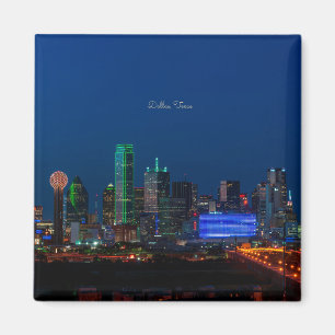 Dallas, Texas cityscape-fotografi, Magnet