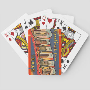 Dallas Texas Classicspelkort Casinokort