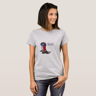 Dallas Texas Cowboy Boot T Shirt
