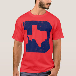 Dallas Texas D White T Shirt