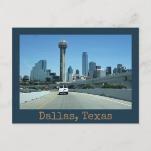 Dallas Texas Designer Vykort