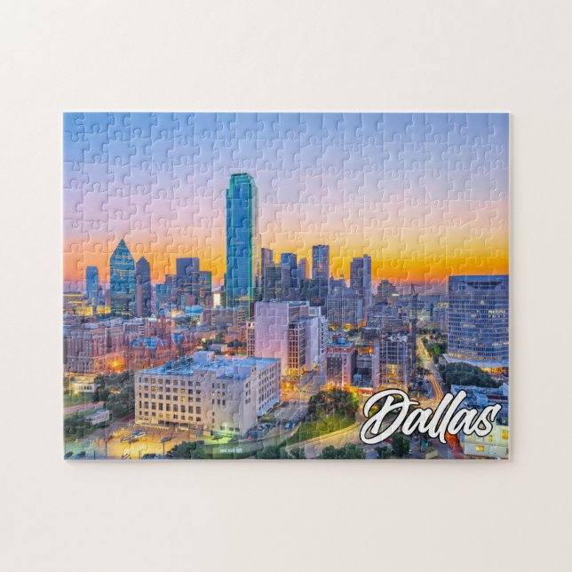 Dallas, Texas, Förenade Stater Pussel (Horisontell)