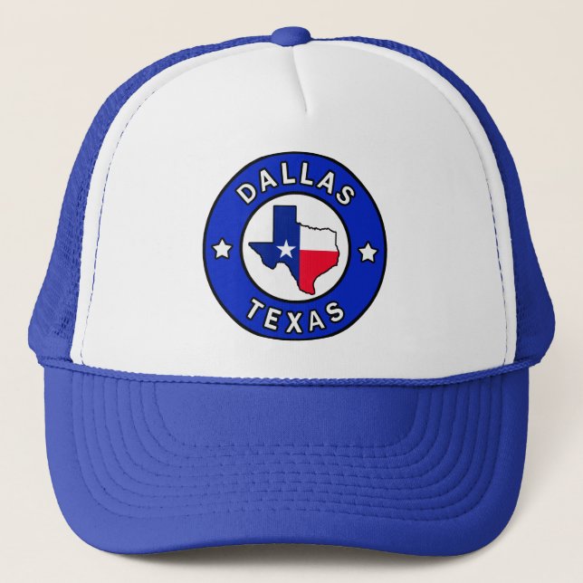 Dallas Texas hatt Keps (Framsida)