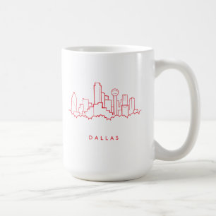 Dallas Texas horisont Kaffemugg