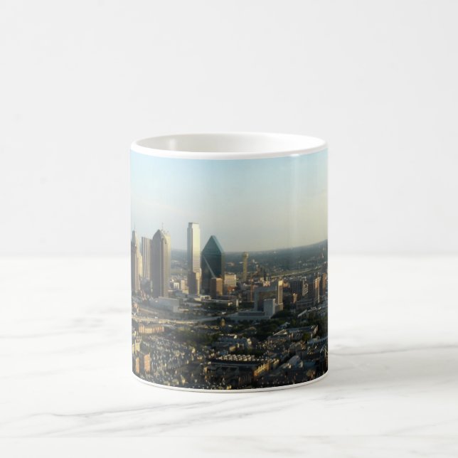 Dallas Texas horisont Kaffemugg (Center)