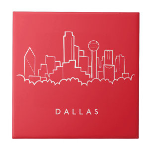 Dallas Texas horisont Kakelplatta