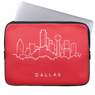 Dallas Texas horisont Laptop Fodral