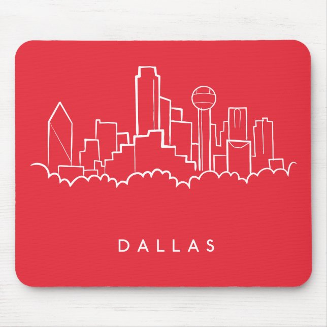 Dallas Texas horisont Musmatta (Framsidan)