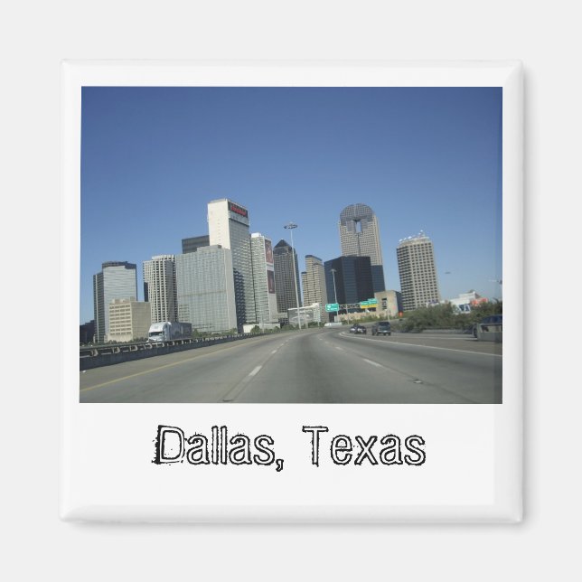 Dallas, Texas magnet (Framsidan)