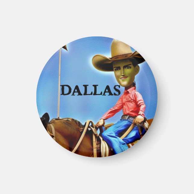 Dallas, Texas Magnet (Framsidan)