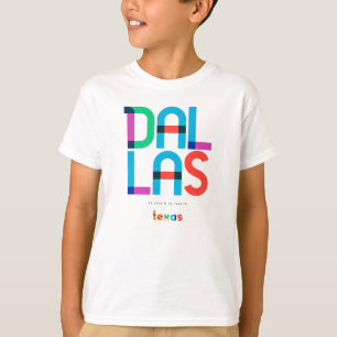 Dallas Texas Mid Century, Pop Art. T Shirt