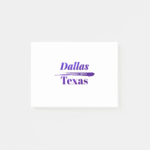 Dallas Texas Post-it Block