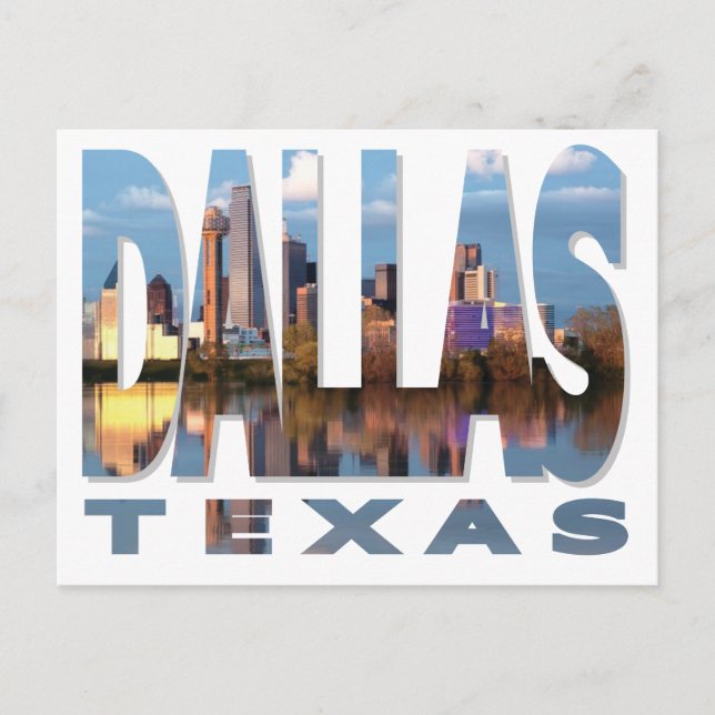 Dallas, Texas Postcard Vykort (Framsida)