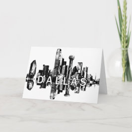 Dallas, Texas skyline Kort