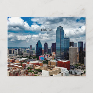 Dallas, Texas skyline Vykort