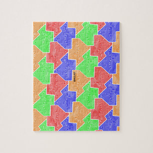 "Dallas - Texas" tessellated pussel