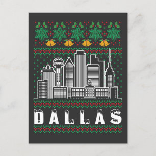 Dallas Texas Ugly jul Vykort