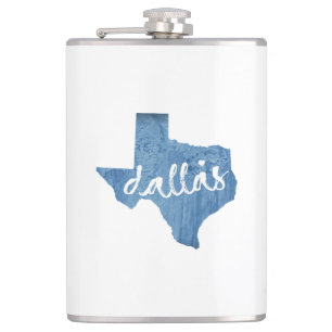 Dallas, Texas Wood Grain Fickplunta