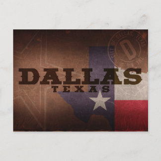 Dallas vycard vykort