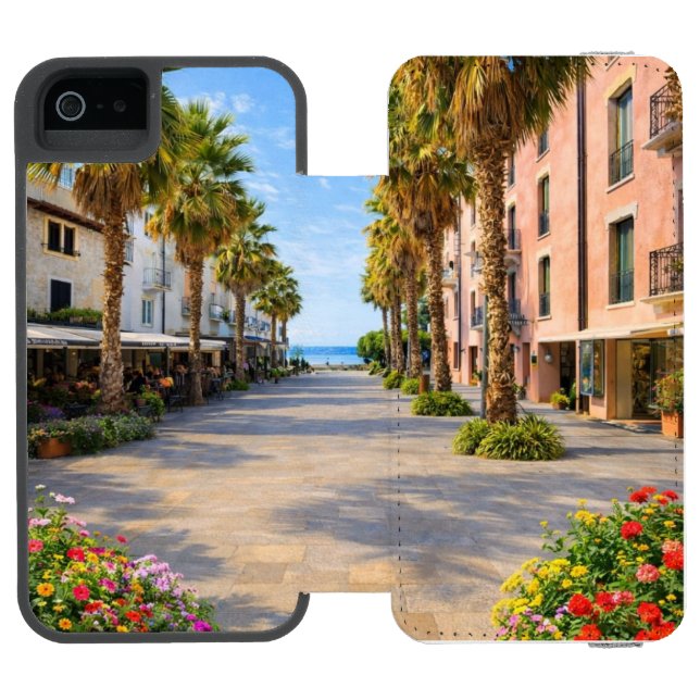 dallo stile elegante e raffinato incipio iPhone wallet skal (Folio Öppen)