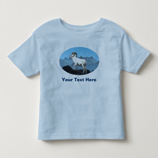 Dalls får t-shirt (Framsida)