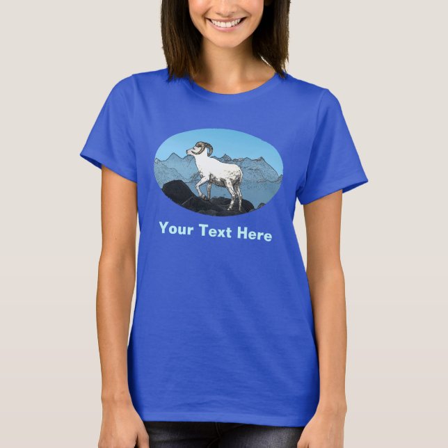 Dalls får tee shirt (Framsida)