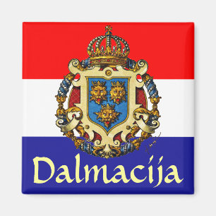 Dalmatia vapensköld magnet